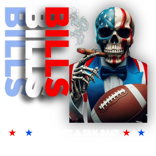 Buffalo Bills Skull Shirt